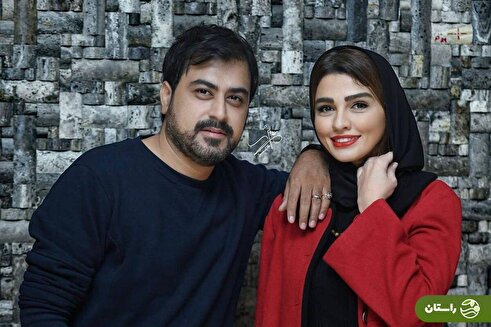 عکس | سلفی متفاوت و عاشقانه بازیگر «بچه مهندس» و همسرش