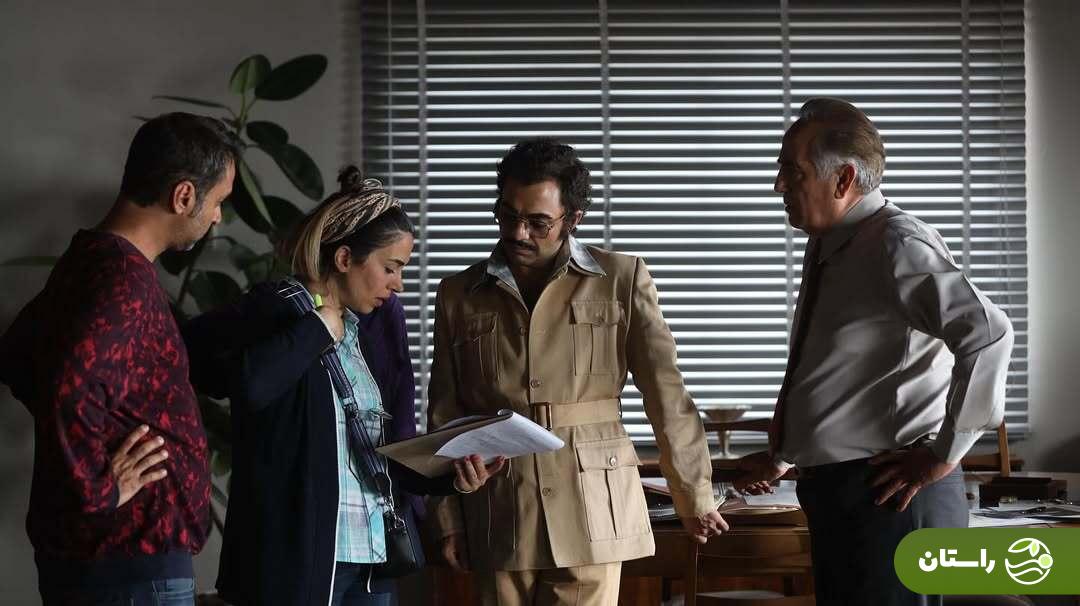 تصاویر دیده نشده از پشت صحنه تاسیان؛‌ تینا پاکروان، مهران مدیری، هوتن شکیبا، صابر ابر، بابک حمیدیان، مهسا حجازی