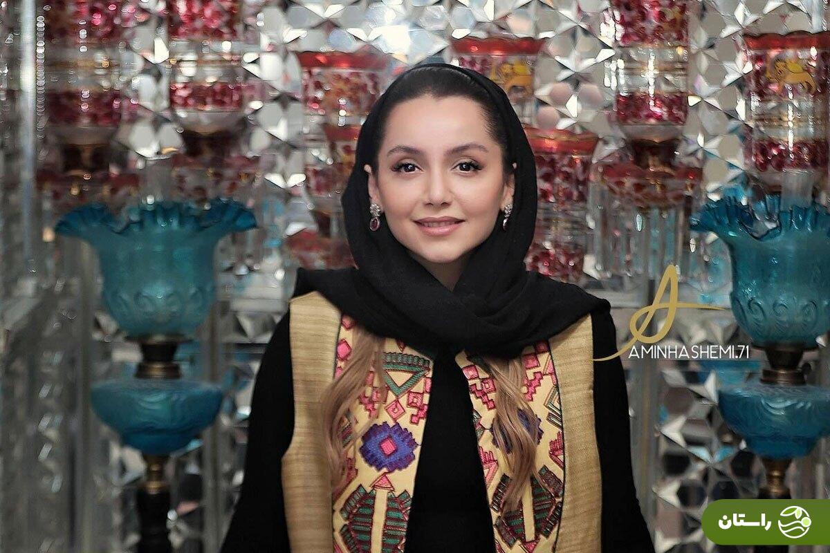 عکس یادگاری نازنین بیاتی با محمود دولت‌آبادی و پیام احساسی او برای خالق کلیدر