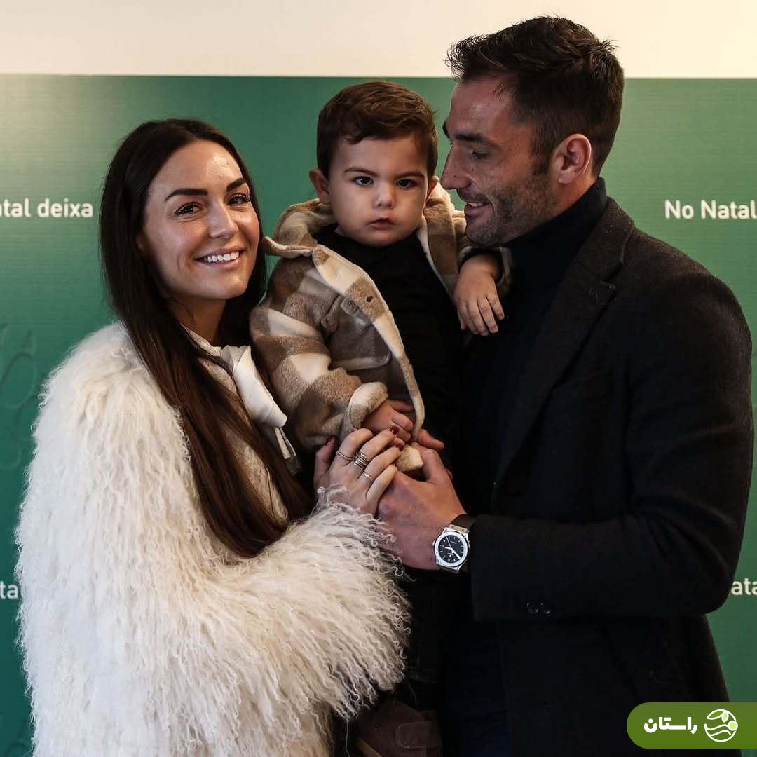 تصاویر | همسر و فرزند آنتونیو آدان دروازه‌بان جدید استقلال