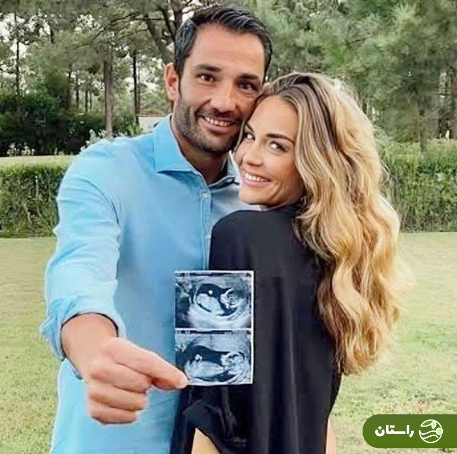 تصاویر | همسر و فرزند آنتونیو آدان دروازه‌بان جدید استقلال