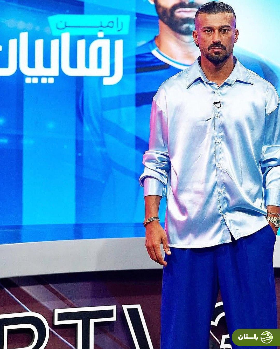 عکس | باورنکردنی؛ استایل جنجالی رامین رضائیان ۱۴ میلیارد قیمت دارد! عکس | باورنکردنی؛ استایل جنجالی رامین رضائیان ۱۴ میلیارد قیمت دارد!