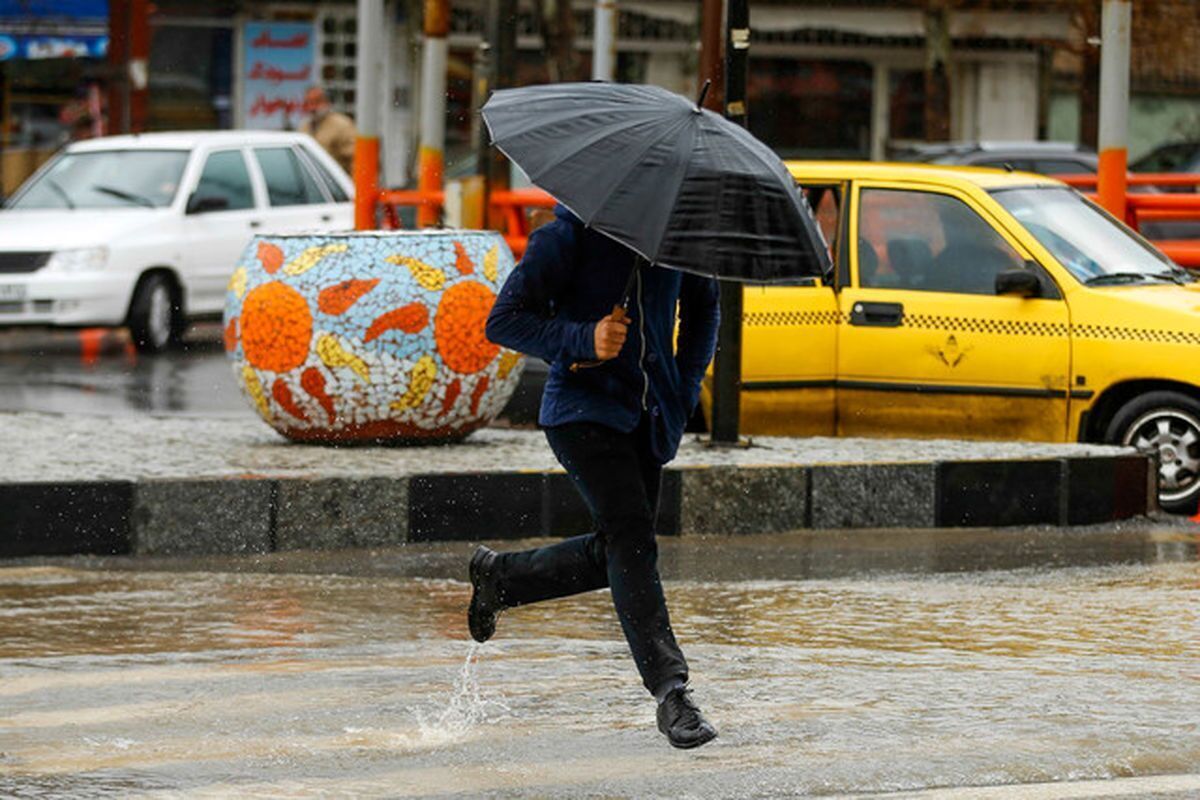 عکس | فوری؛ این مناطق ایران در یکی دو روز آینده منتظر باران‌های شدید باشند