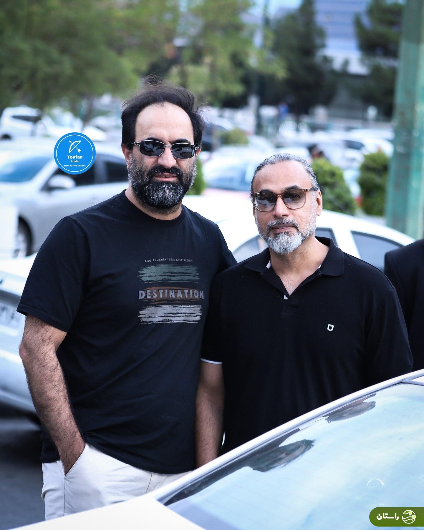 تصاویر | حضور هنرمندان سرشناس در مراسم ختم پدر رامبد جوان