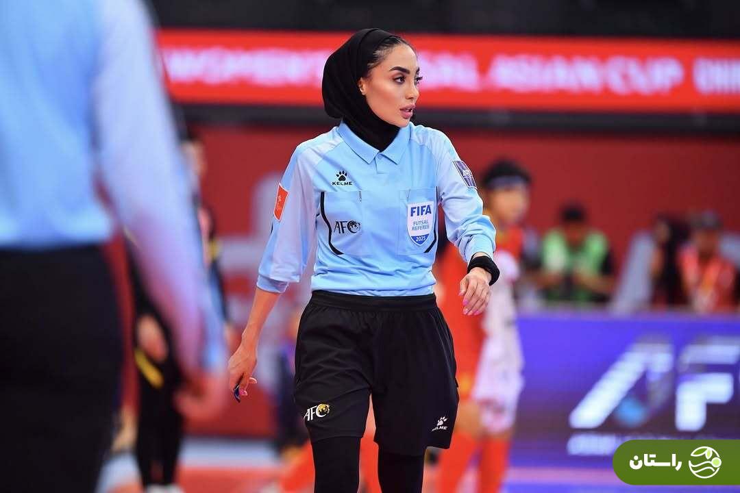عکس‌های جدید زری فتحی داور سرشناس فوتسال آسیا مورد توجه قرار گرفت