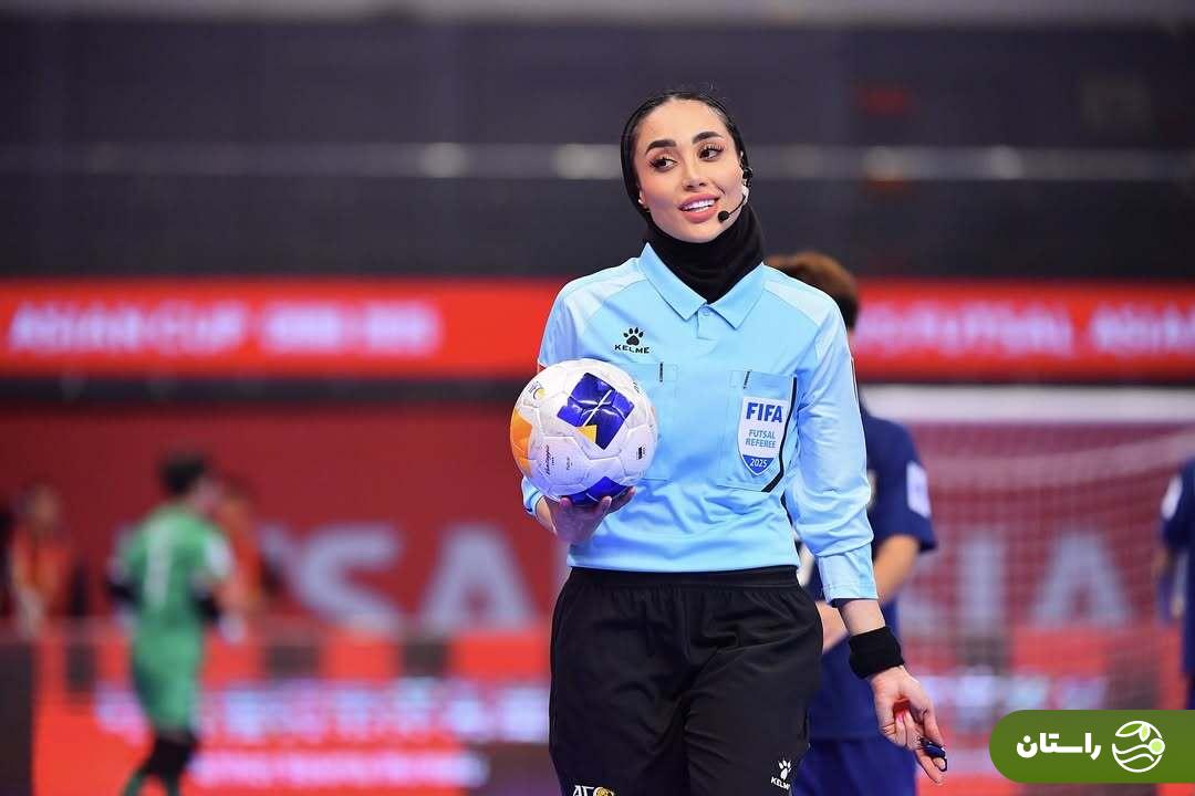 عکس‌های جدید زری فتحی داور سرشناس فوتسال آسیا مورد توجه قرار گرفت