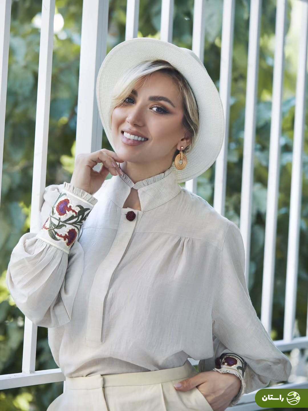 عکس |‌ تیپ شیک و جذاب مینا مختاری همسر بهرام رادان