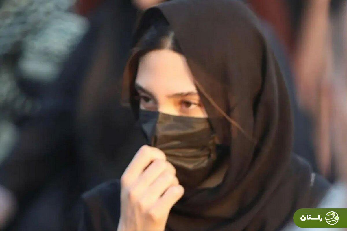 تصاویر | مبینا نعمت‌زاده و مادرش در مسیر پیاده‌روی اربعین
