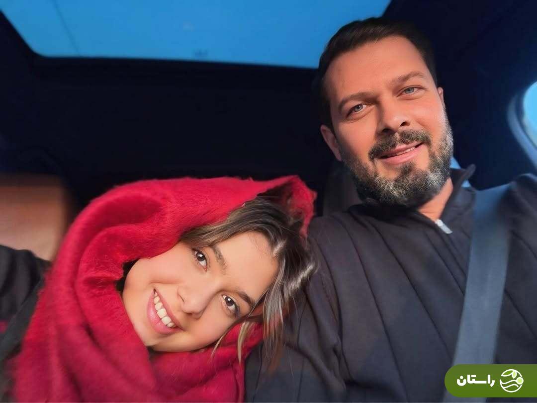 عکس و متن زیبای نفس بازغی برای تولد پدرش