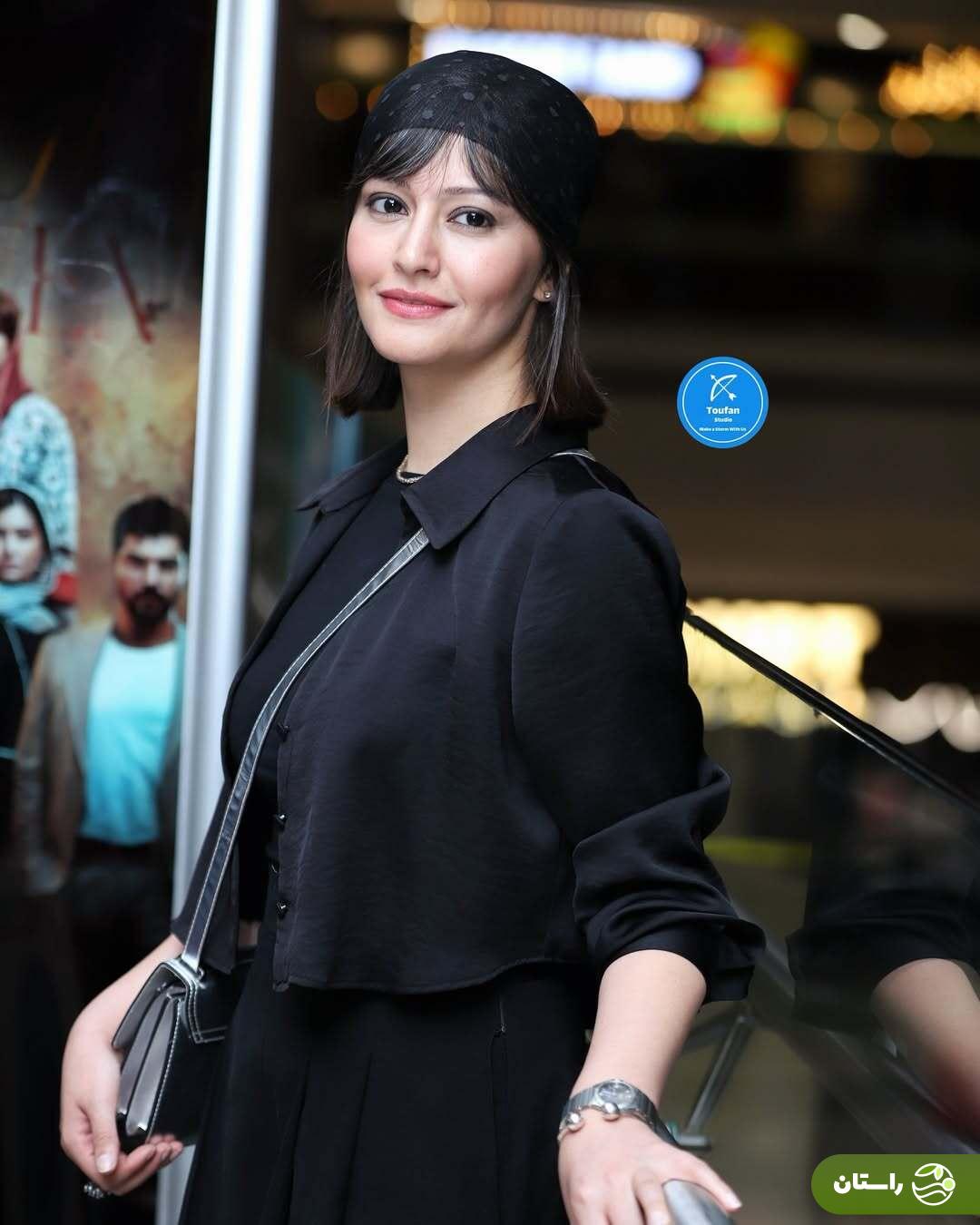 تصاویر خبرساز پردیس احمدیه و سینا مهراد در اکران «از یاد رفته»