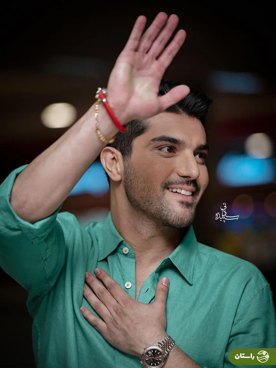 تصاویر خبرساز پردیس احمدیه و سینا مهراد در اکران «از یاد رفته»