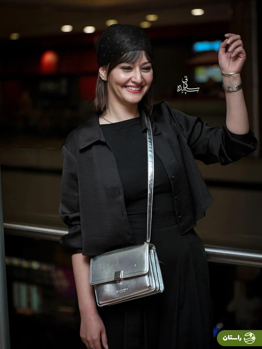 تصاویر خبرساز پردیس احمدیه و سینا مهراد در اکران «از یاد رفته»