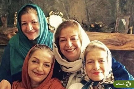 عکس | خواهران برومند؛ احترام و مرضیه و راضیه ۶۰ سال پیش در یک قاب