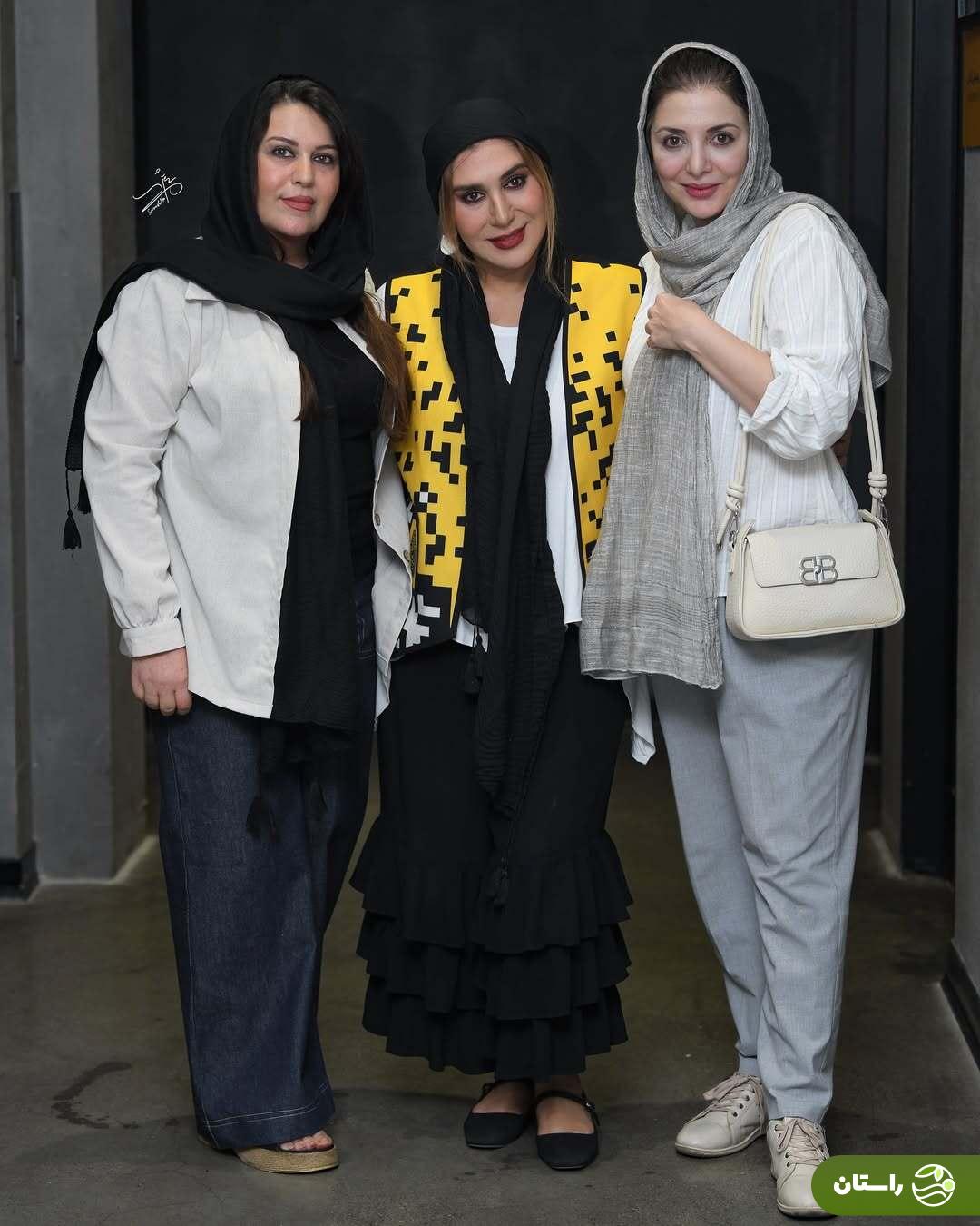 تصاویر | نسیم ادبی، گیتی قاسمی، رویا میرعلمی و رویا جاویدنیا در پشت صحنه تئاتر «عامدانه عاشقانه قاتلانه»