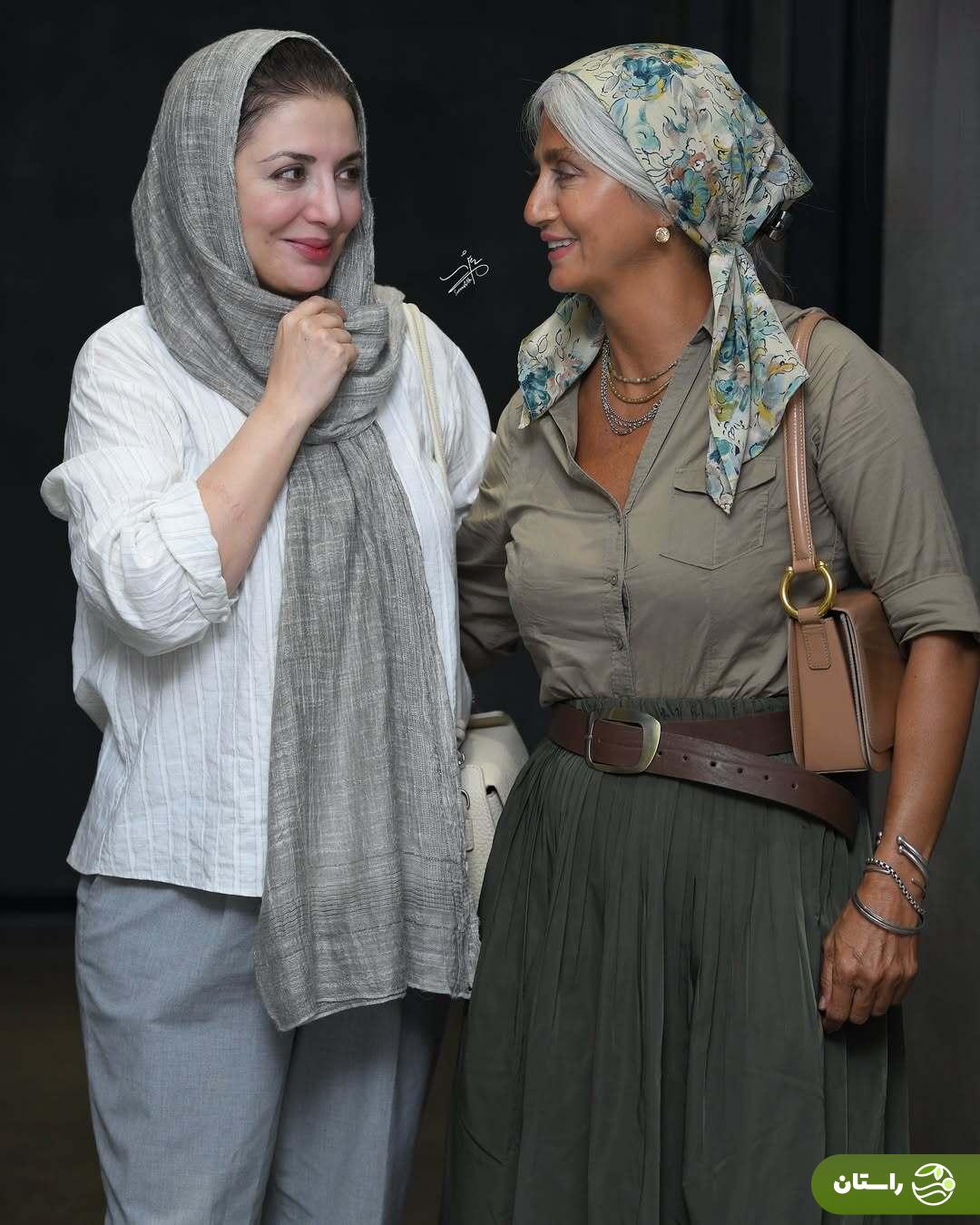 تصاویر | نسیم ادبی، گیتی قاسمی، رویا میرعلمی و رویا جاویدنیا در پشت صحنه تئاتر «عامدانه عاشقانه قاتلانه»