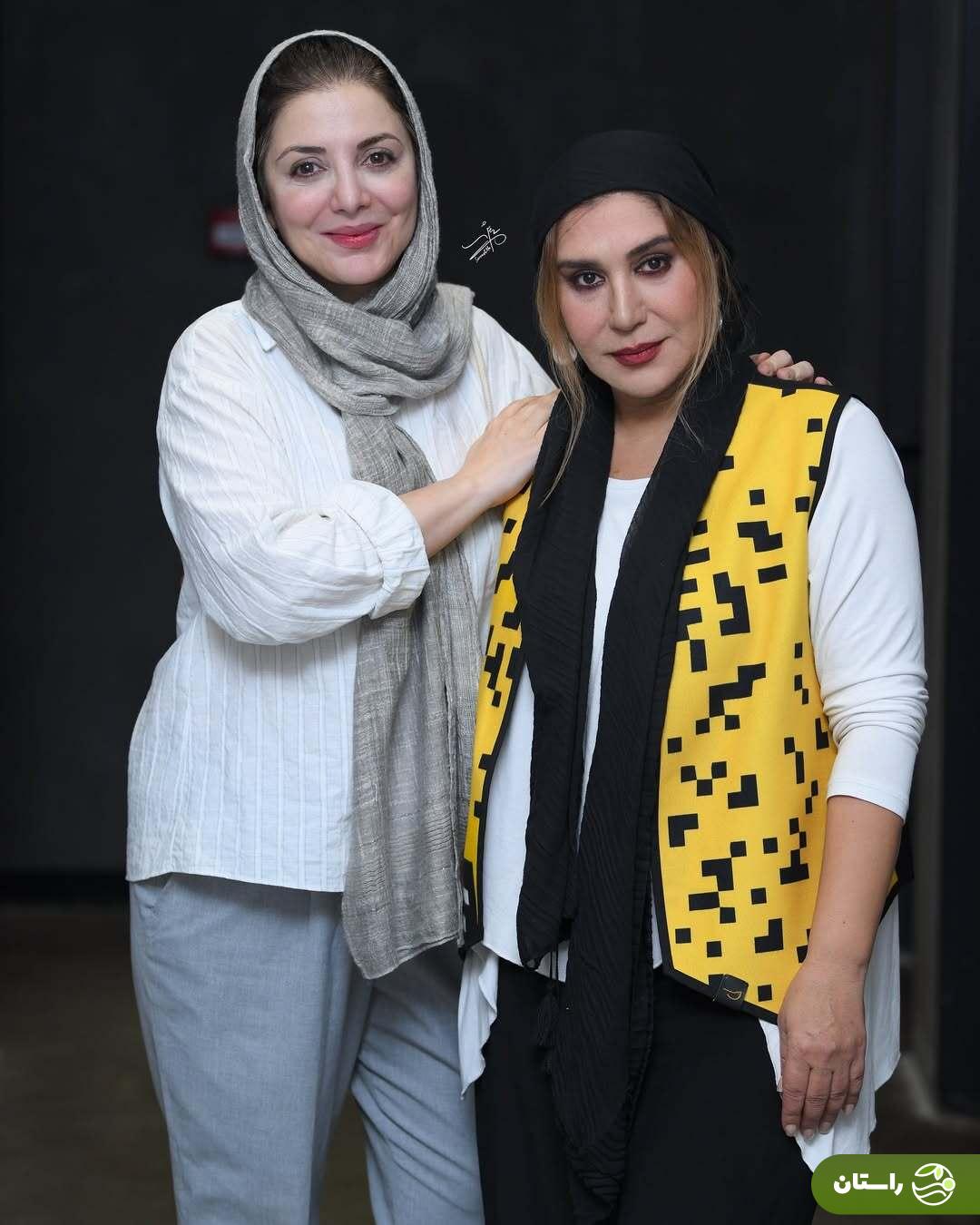 تصاویر | نسیم ادبی، گیتی قاسمی، رویا میرعلمی و رویا جاویدنیا در پشت صحنه تئاتر «عامدانه عاشقانه قاتلانه»