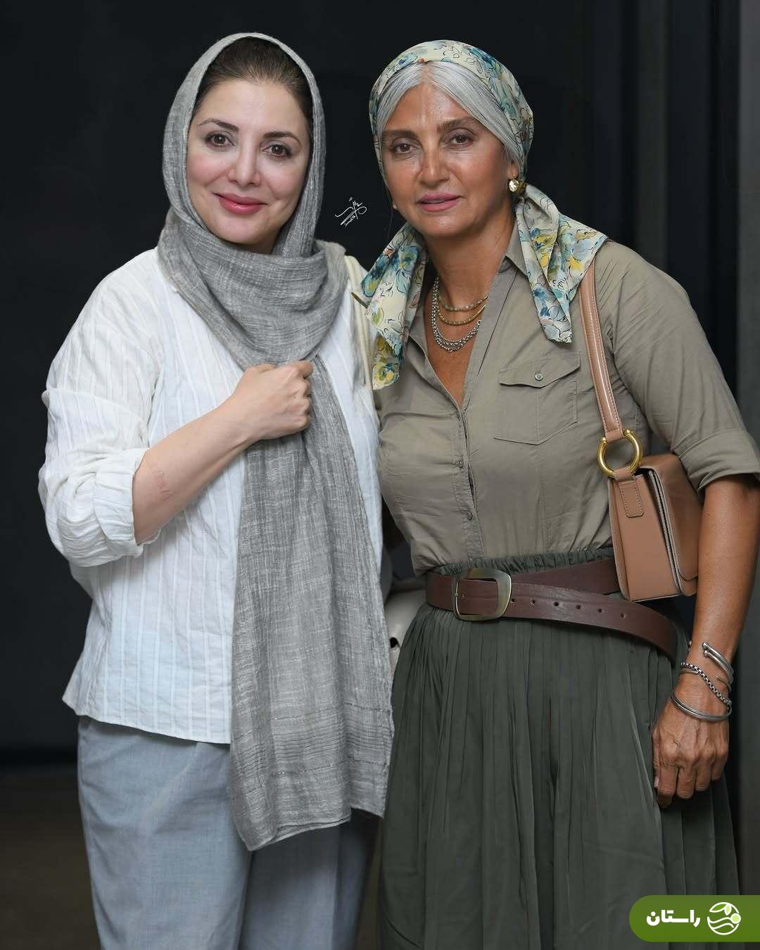 تصاویر | نسیم ادبی، گیتی قاسمی، رویا میرعلمی و رویا جاویدنیا در پشت صحنه تئاتر «عامدانه عاشقانه قاتلانه»