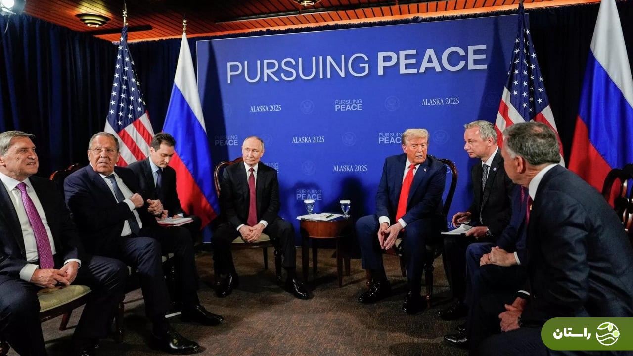 ویدئو | حواشی دیدار تاریخی سرنوشتساز ترامپ و پوتین در آلاسکا؛ از پز دادن B-۲ Spirit و F-۳۵ تا گفتوگوی دو نفره ترامپ و پوتین در خودرو ویدئو | حواشی دیدار تاریخی سرنوشتساز ترامپ و پوتین در آلاسکا؛ از پز دادن B-۲ Spirit و F-۳۵ تا گفتوگوی دو نفره ترامپ و پوتین در خودرو