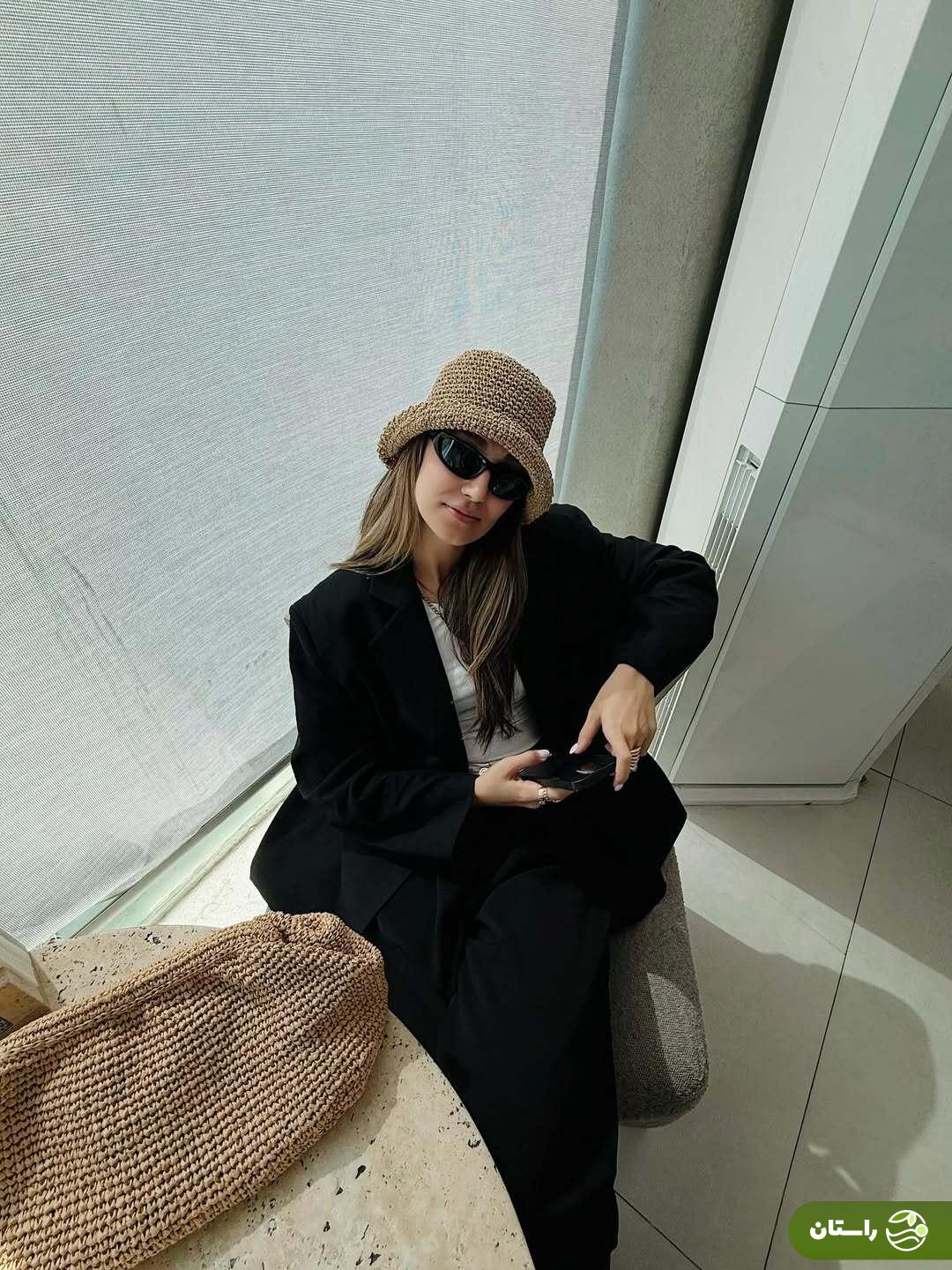 جدیدترین تصاویر زارا نادری‌فر، هوژان سریال ناریا با استایلی متفاوت