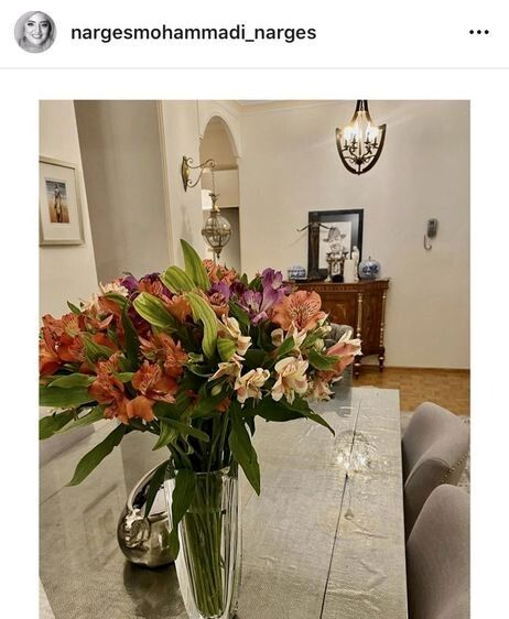 دکوراسیون خانه نرگس محمدی و علی اوجی چه شکلی است؟