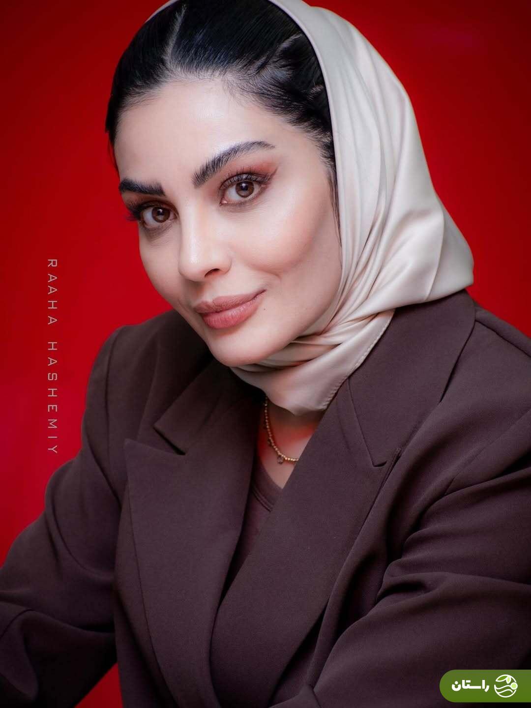 تصاویر | استایل جدید و ژست‌های صحرا اسداللهی در اکران فیلم سینمایی مرجان