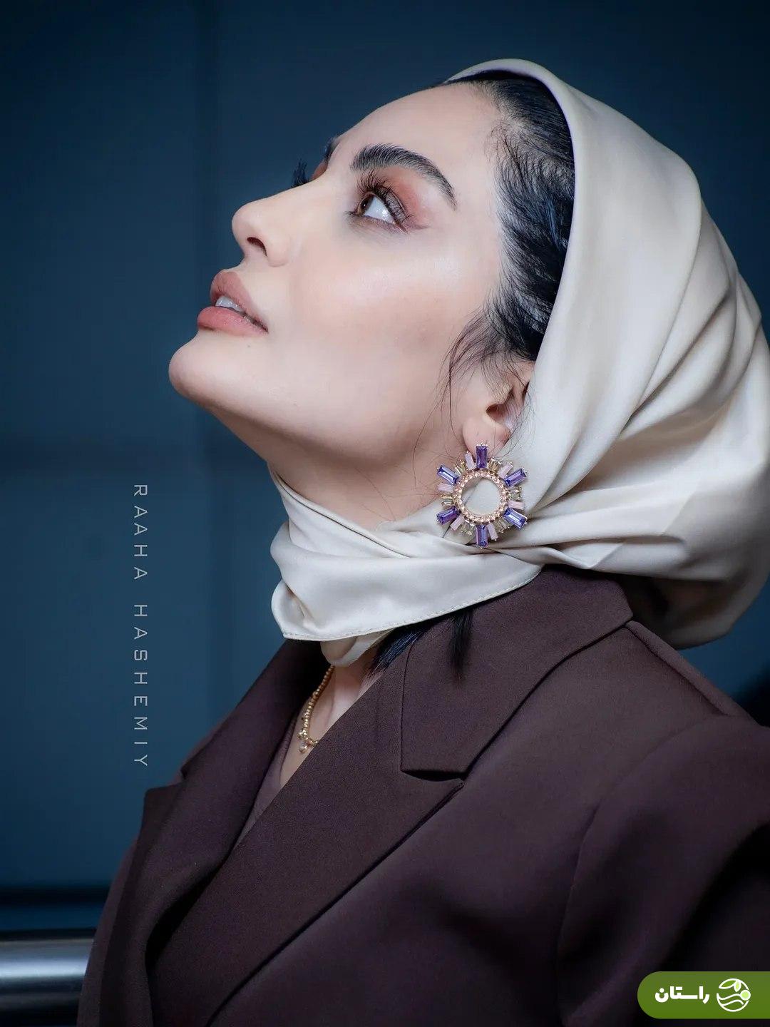 تصاویر | استایل جدید و ژست‌های صحرا اسداللهی در اکران فیلم سینمایی مرجان