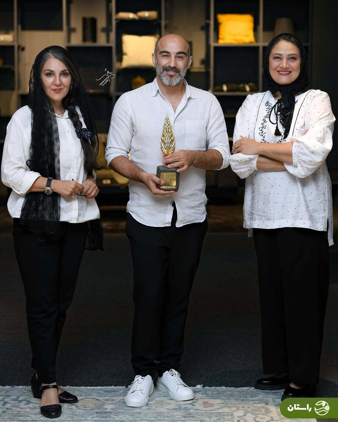 تصاویر | محسن تنابنده، شبنم مقدمی، ستاره اسکندری، رامبد جوان و صابر ابر در جشن نگاه