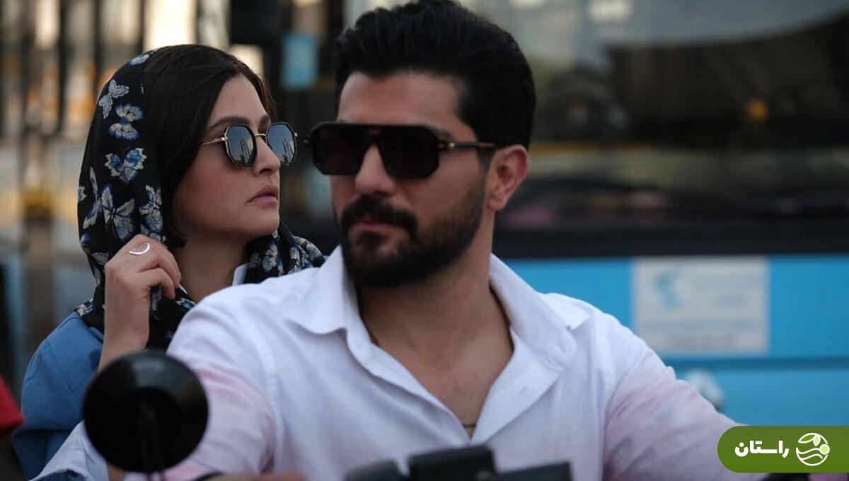 عکس | پردیس احمدیه و سینا مهراد سوار بر موتور در سریال «از یاد رفته»