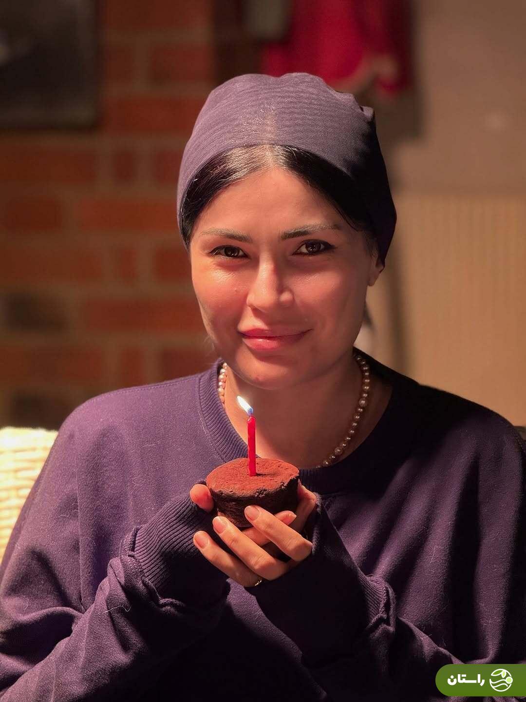 عکس | جشن تولد ۳۵ سالگی شیوا طاهری، دنیا سریال «گذر از رنج‌ها» در لندن