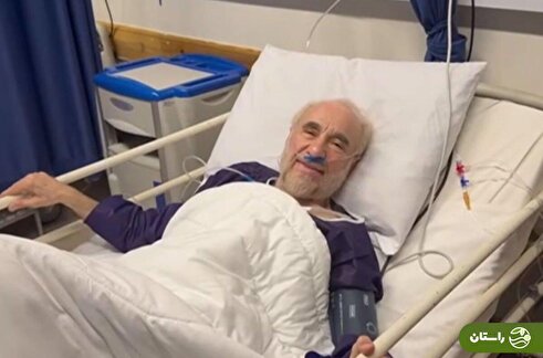 اولین فیلم از سید محمد خاتمی در بیمارستان پس از عارضه قلبی