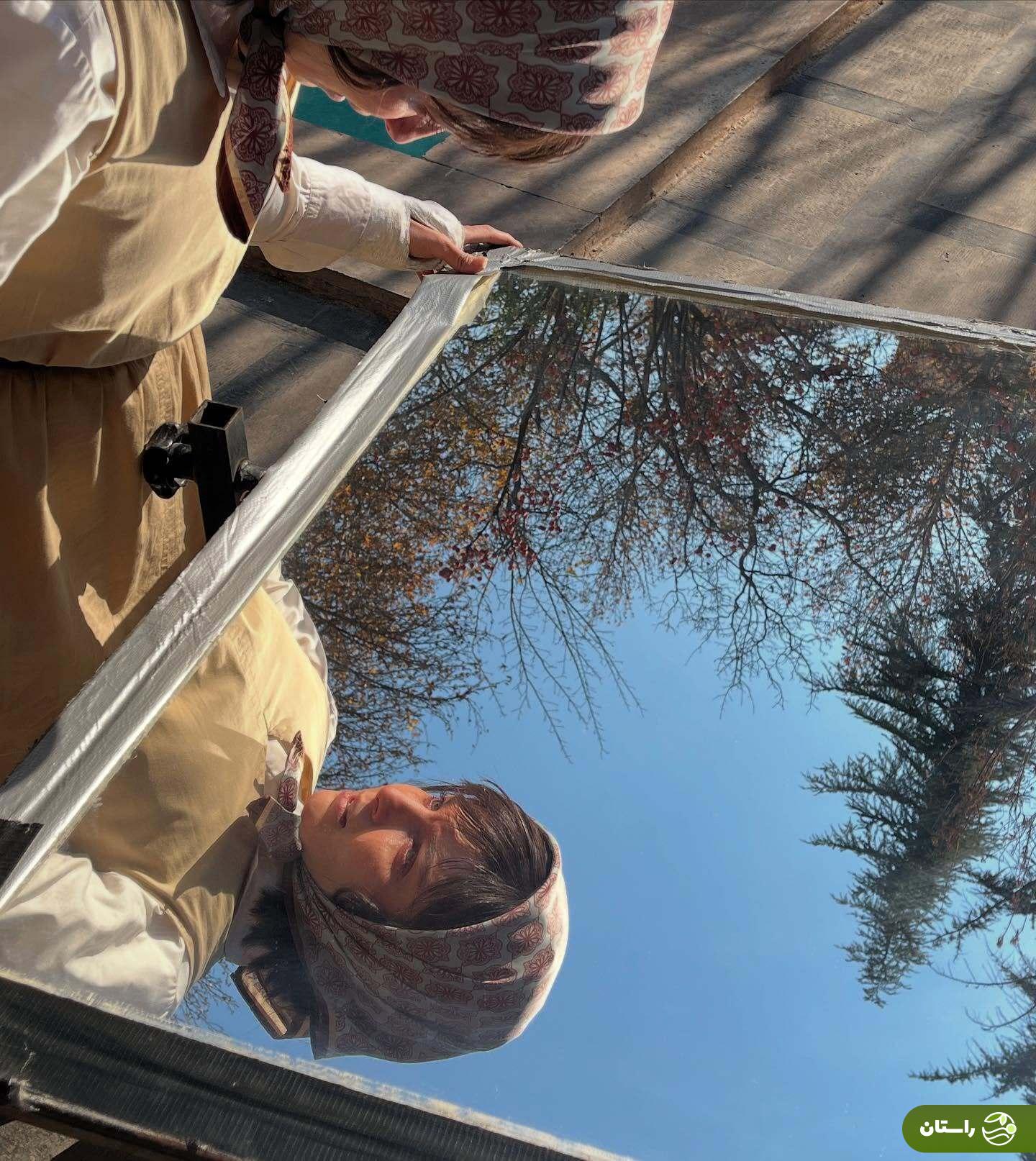 عکس | خداحافظی مهسا حجازی و هوتن شکیبا با امیر و شیرین سریال «تاسیان»