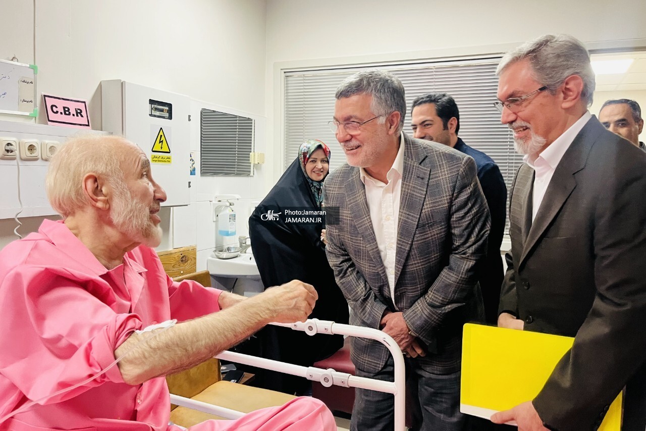 تصاویر | عیادت پزشکیان، عارف، خرازی و ... از سید محمد خاتمی