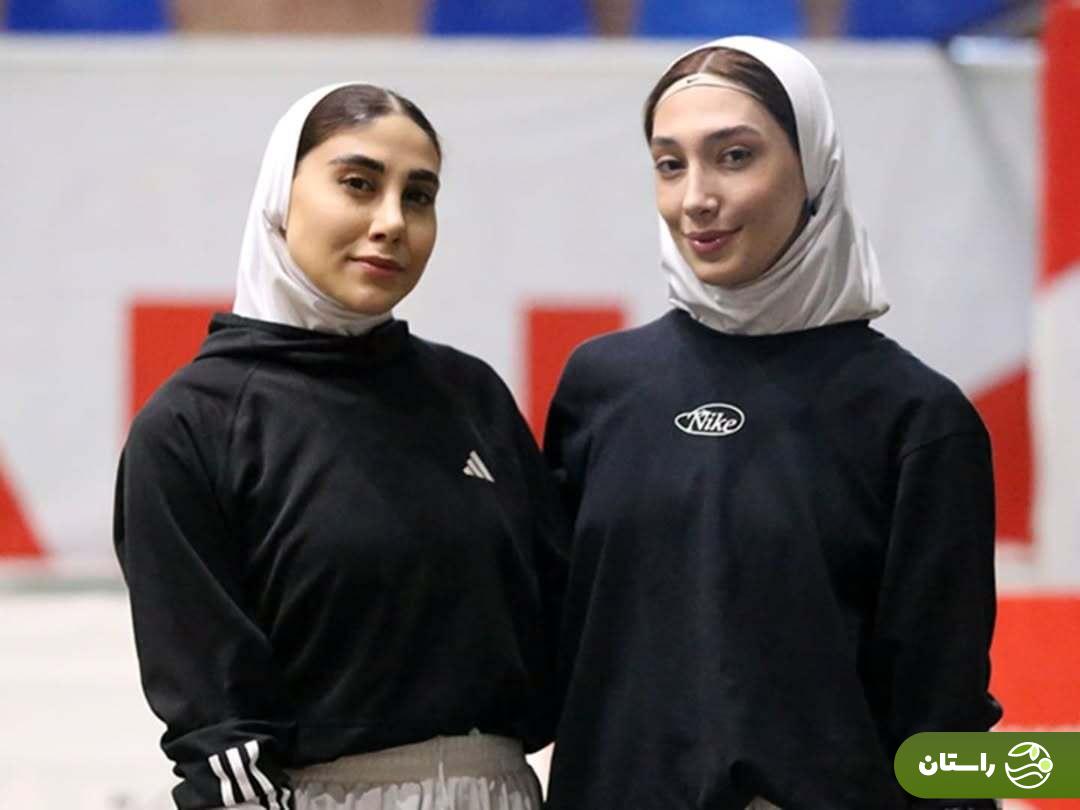 عکس | قاب دوستانه ناهید کیانی و مبینا نعمت‌زاده در اردوی تیم ملی تکواندو