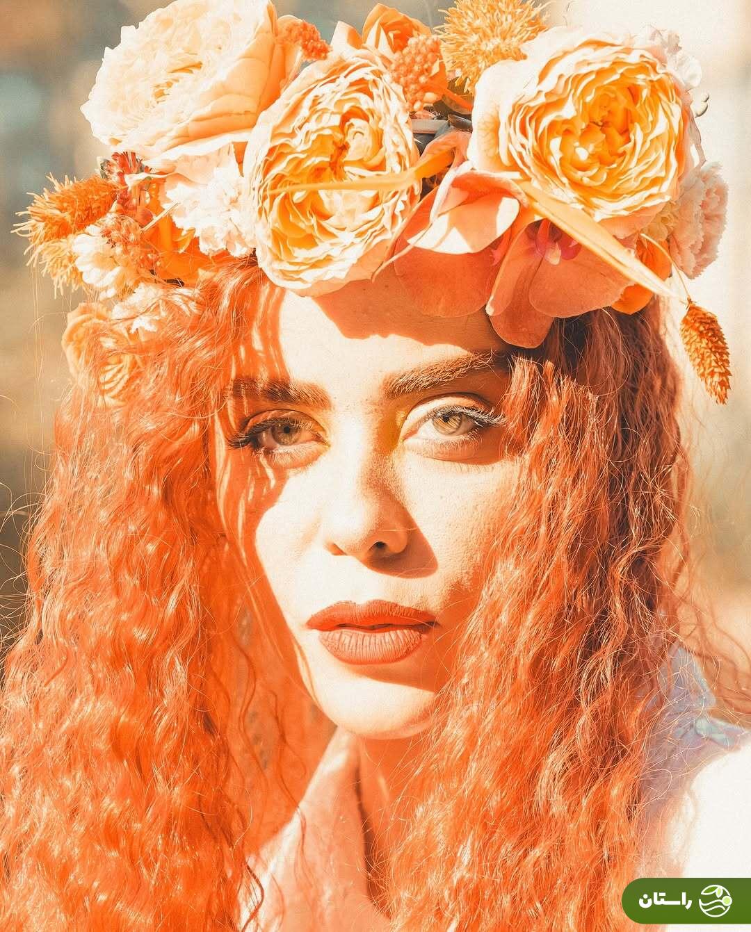 تصاویر جدید الهام اخوان، گندم سریال دودکش با موهای عجیب