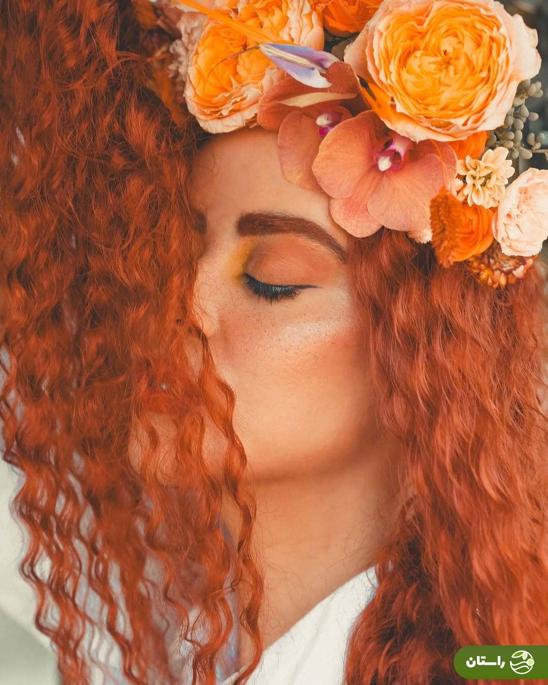 تصاویر جدید الهام اخوان، گندم سریال دودکش با موهای عجیب