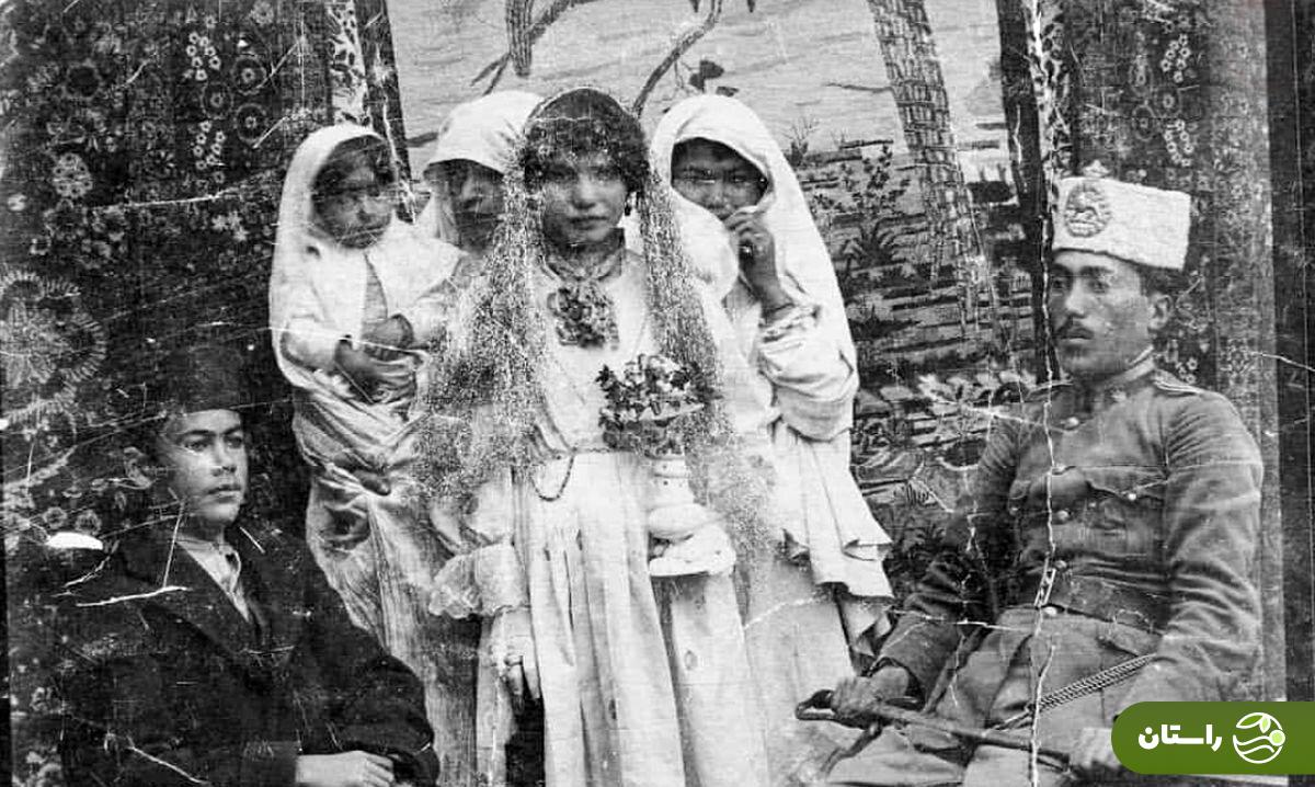 عکس | تونل زمان؛ عروسی دختر تبریزی ۱۱۸ سال پیش