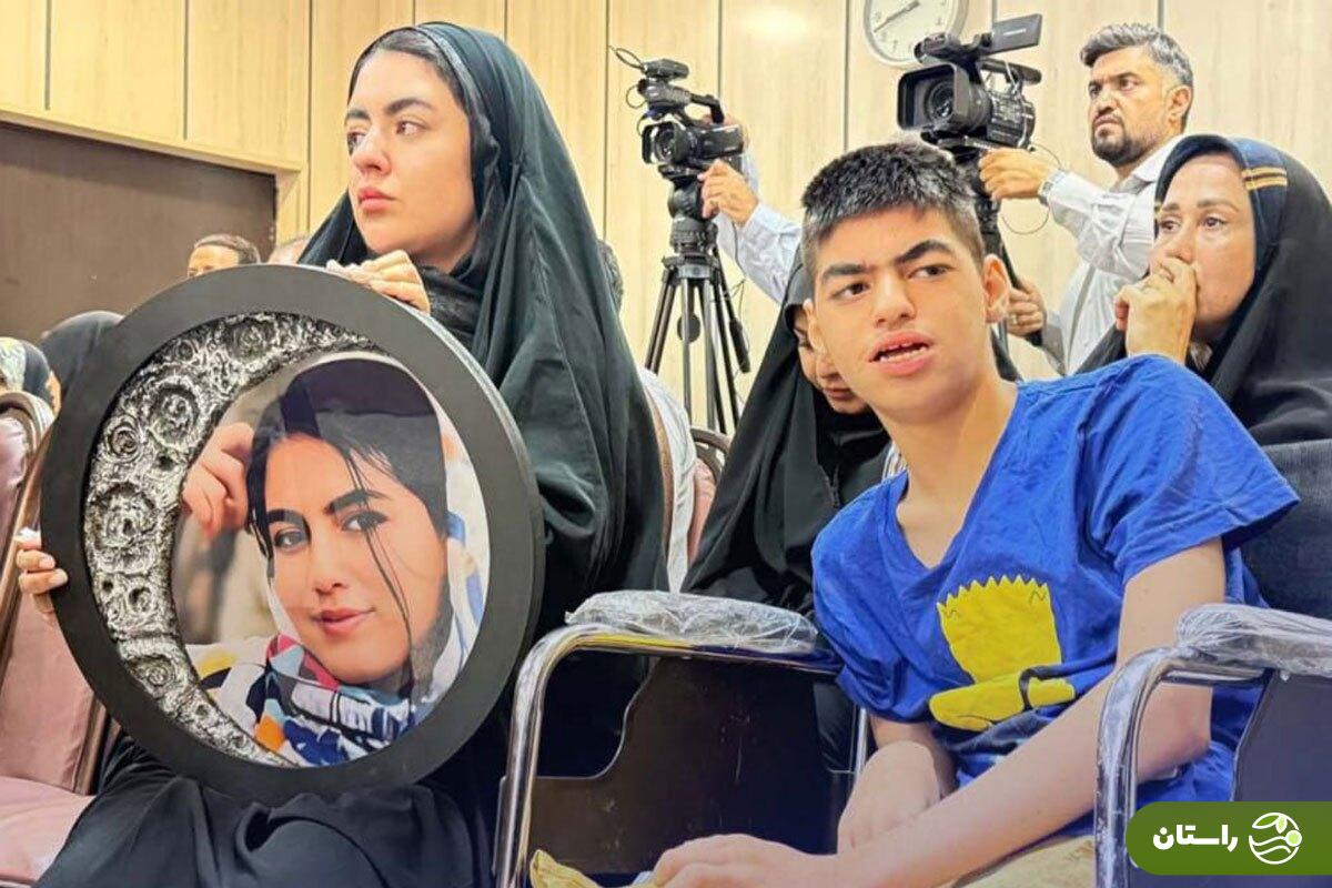 عکس | برادر معلول الهه حسیننژاد در دادگاه محاکمه قاتل عکس | برادر معلول الهه حسیننژاد در دادگاه محاکمه قاتل