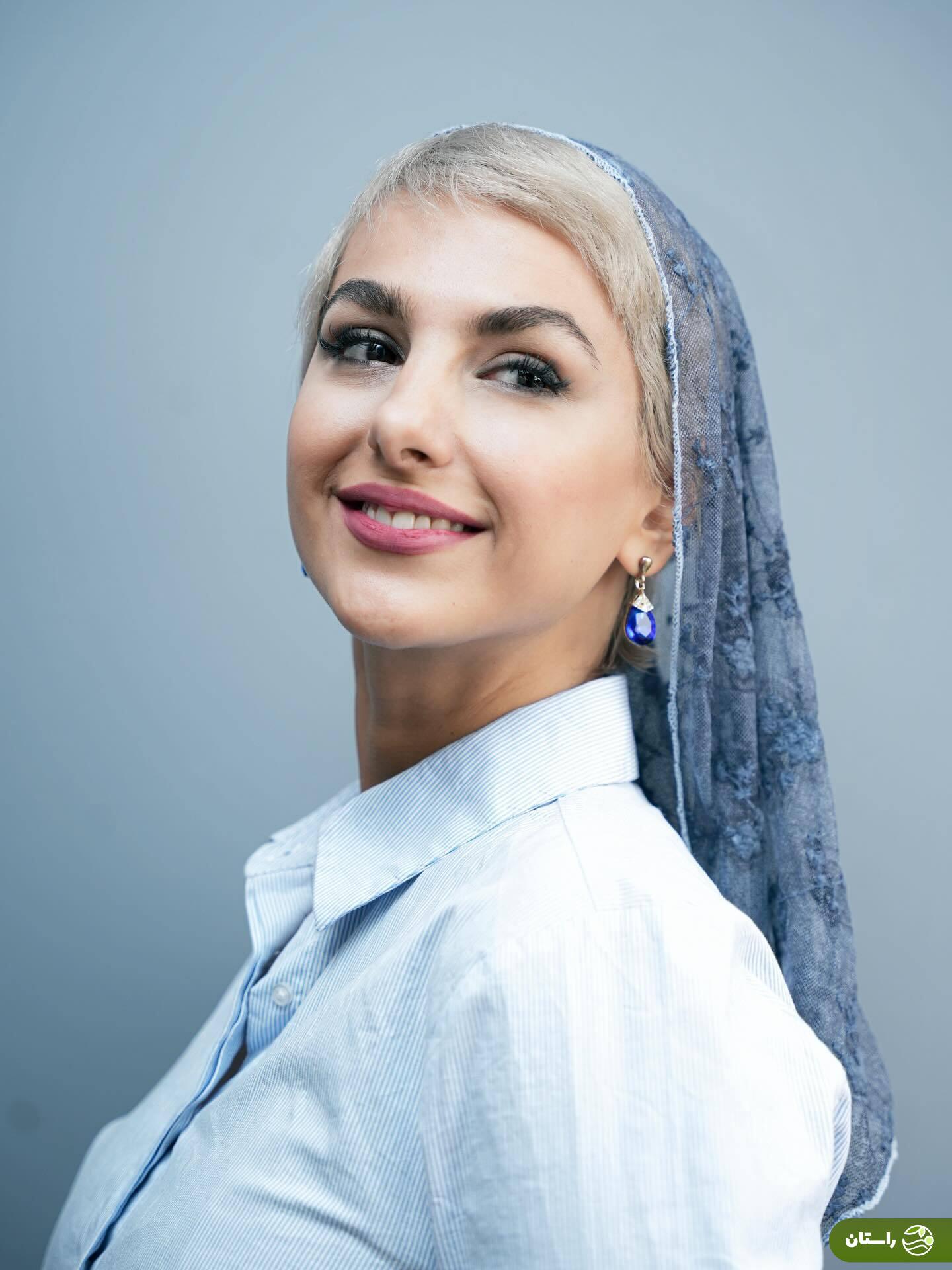 جدیدترین عکس‌ها و ژست‌های جوانه دلشاد، عاطفه در «سریال حوالی پاییز»