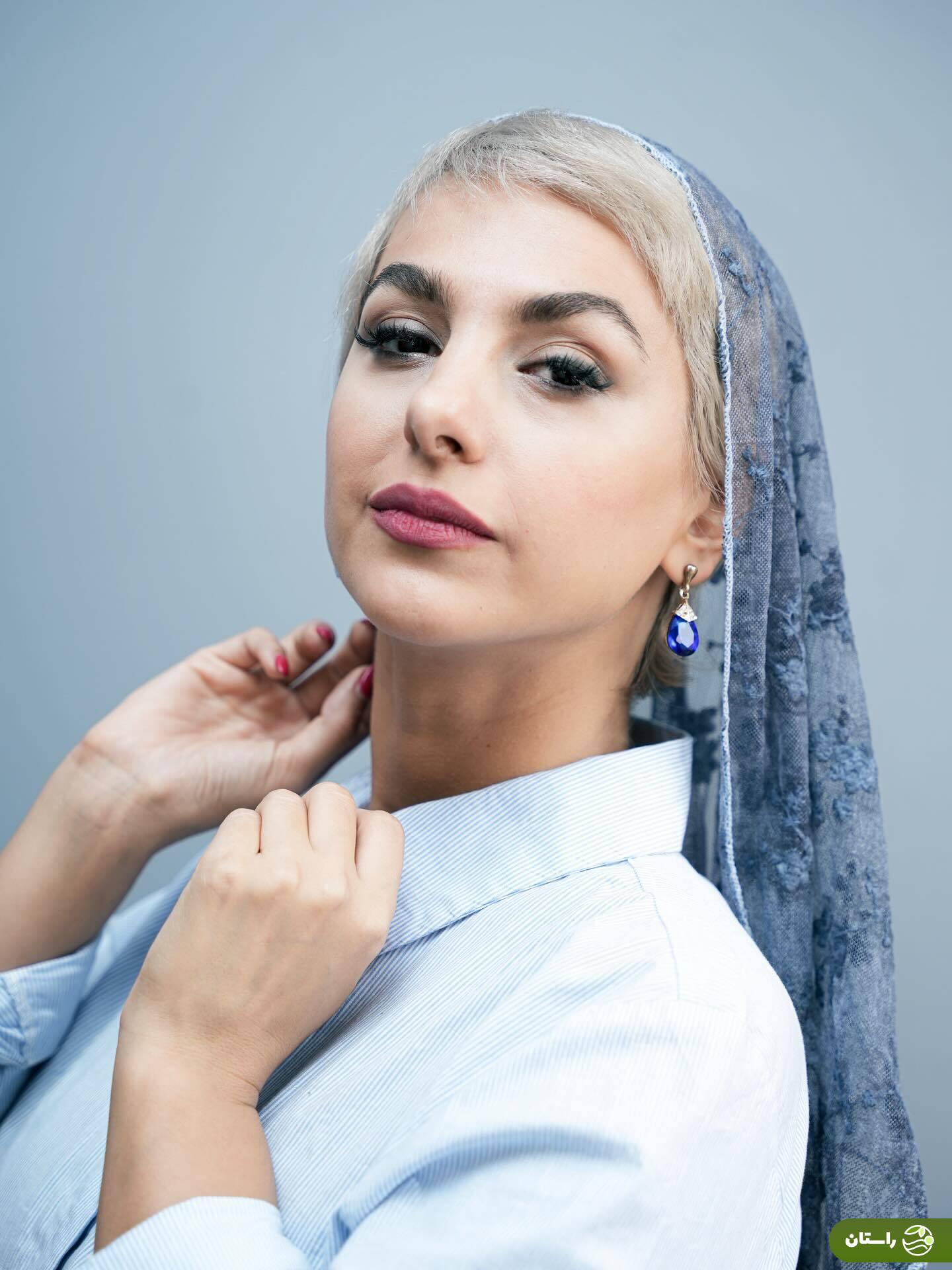 جدیدترین عکس‌ها و ژست‌های جوانه دلشاد، عاطفه در «سریال حوالی پاییز»