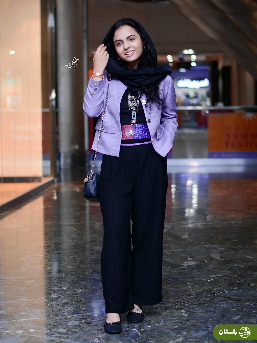 تصاویر | سارا حاتمی در اکران خصوصی فیلم «اتاقک گلی»