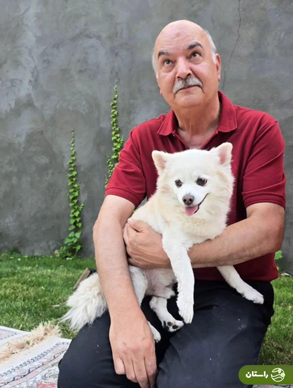 عکس | ایرج متفاوت طهماسب با حیوان خانگیاش عکس | ایرج متفاوت طهماسب با حیوان خانگیاش