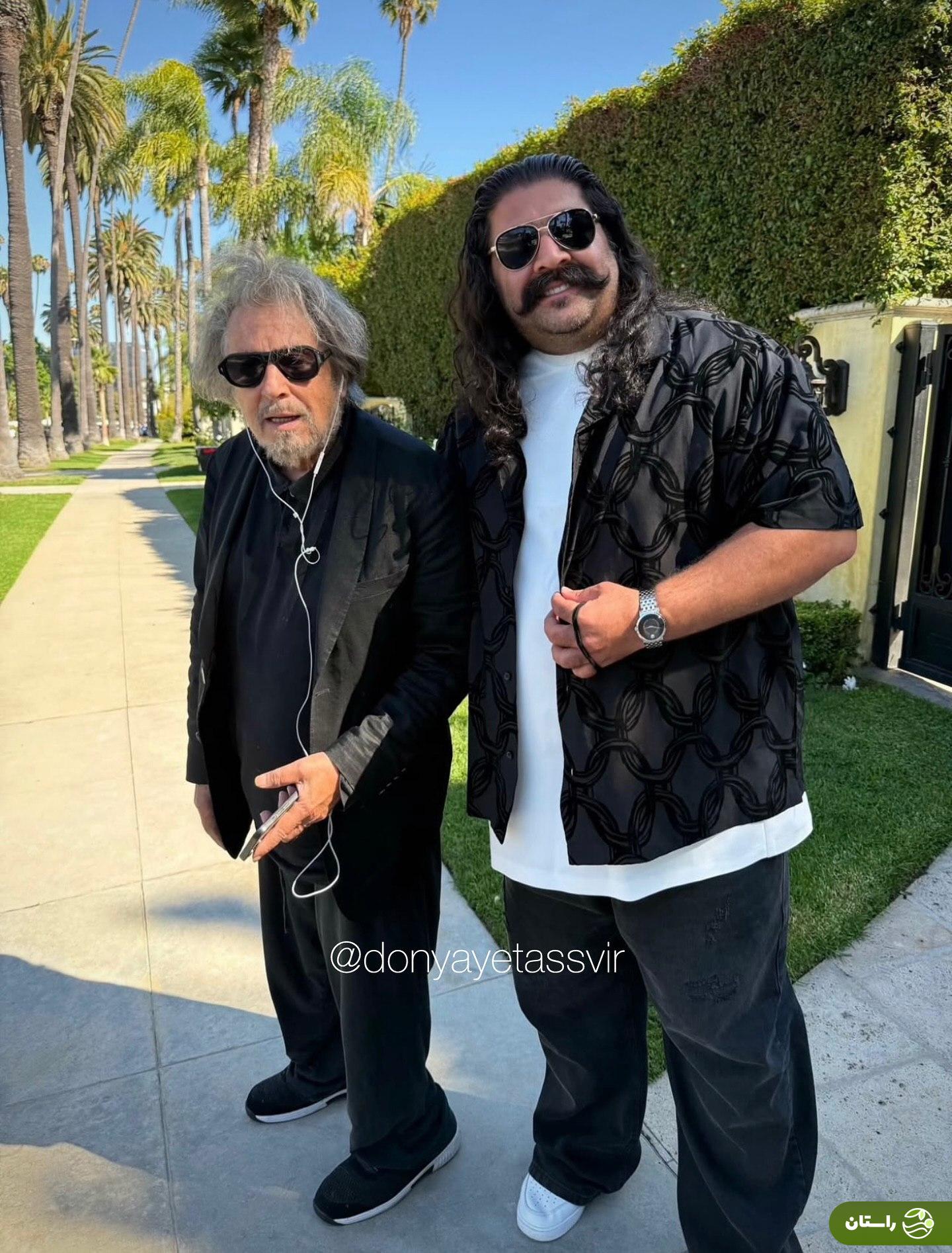 عکس | دیدار خاص و غیرمنتظره بهنام بانی و آلپاچینو در لسآنجلس! عکس | دیدار خاص و غیرمنتظره بهنام بانی و آلپاچینو در لسآنجلس!