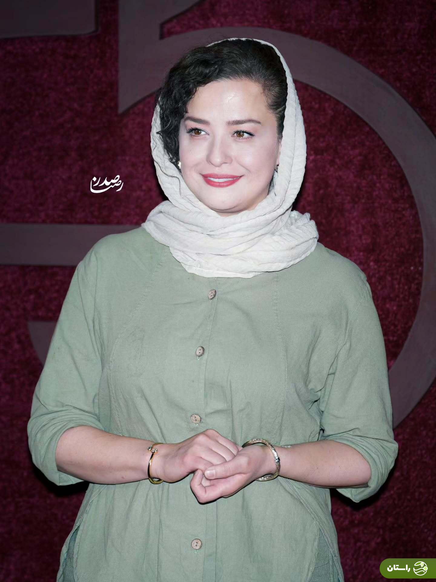 تصاویر‌ | ژست‌های مهرآوه شریفی‌نیا در افتتتاحیه ی جشنواره ۲۵