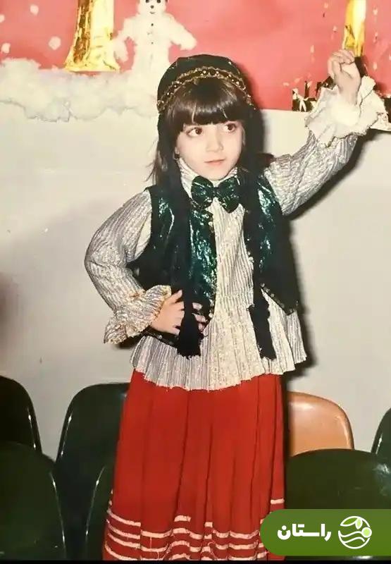 عکس | تونل زمان؛ کودکی بهنوش طباطبایی در یک جشن بیادماندنی در ۶ سالگی