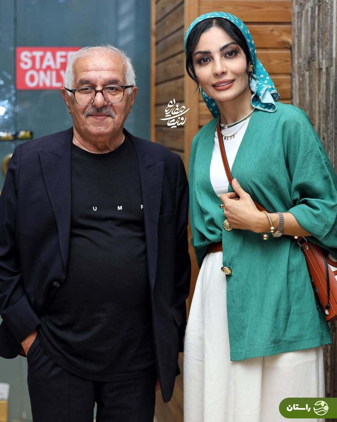 تصاویر | صحرا اسداللهی، جوانه دلشاد و امیر محمد متقیان در اکران فیلم «مرجان»