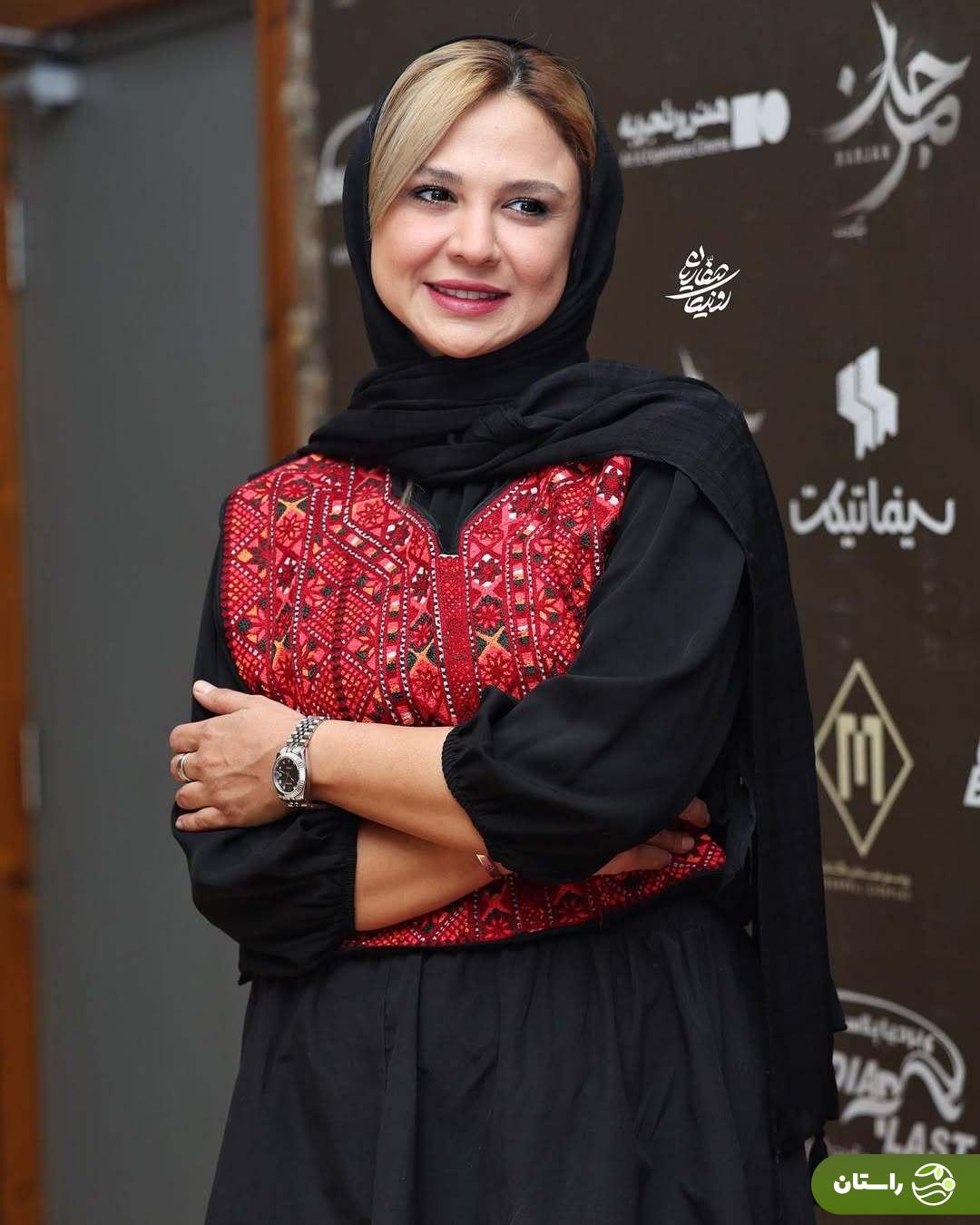 تصاویر | صحرا اسداللهی، جوانه دلشاد و امیر محمد متقیان در اکران فیلم «مرجان»