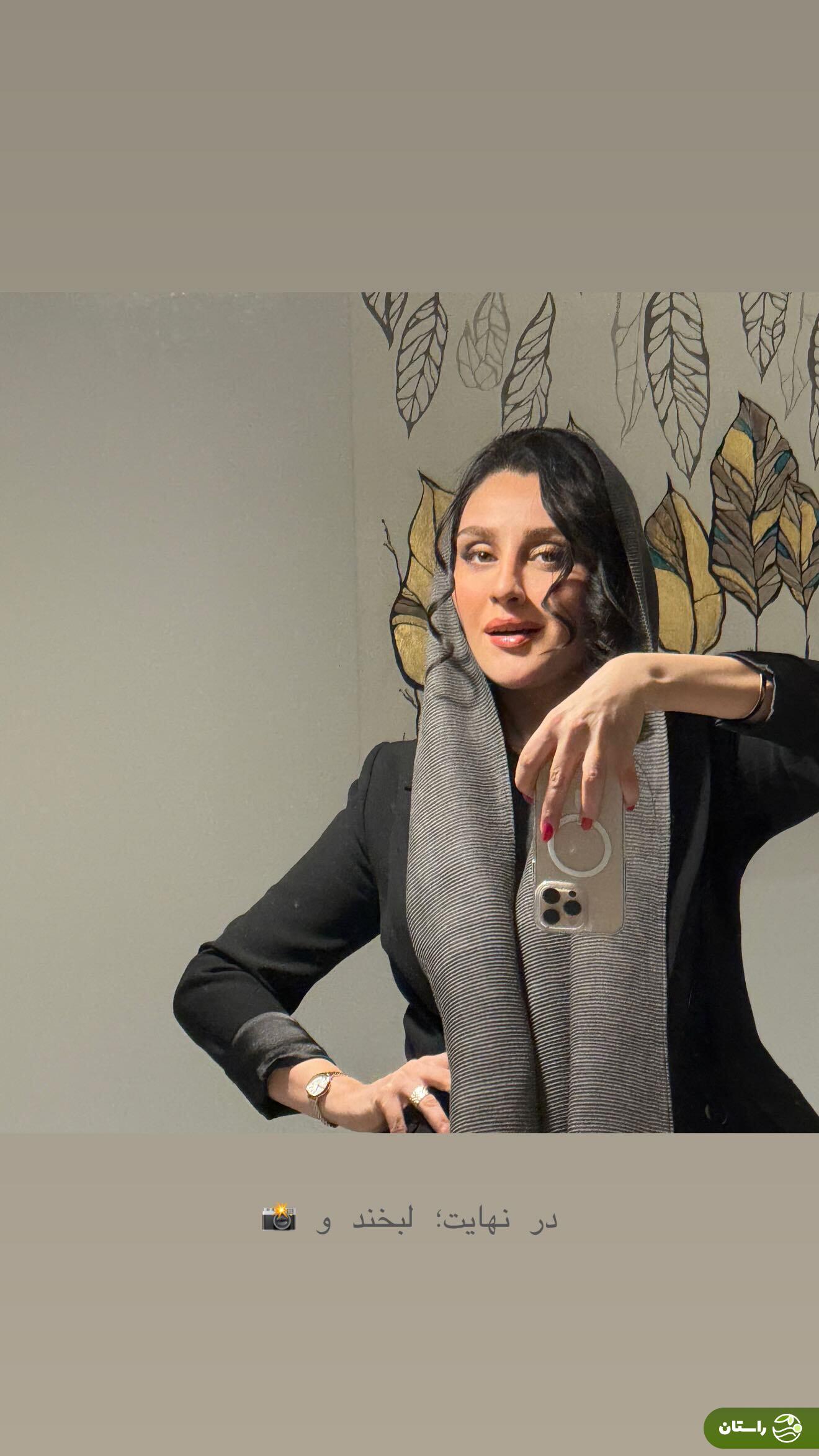 عکس | سلفی جدید و جذاب بازیگر زیبای سریال گیلدخت