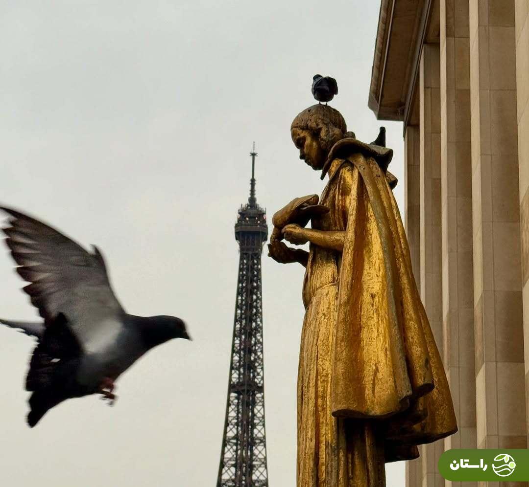 (تصاویر) سارا روستاپور، مجری تلویزیون، همراه با دخترش در پاریس