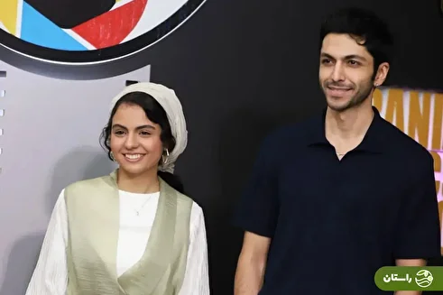 (تصاویر) کیسان دیباج و سارا حاتمی در جشن منتقدان سینما