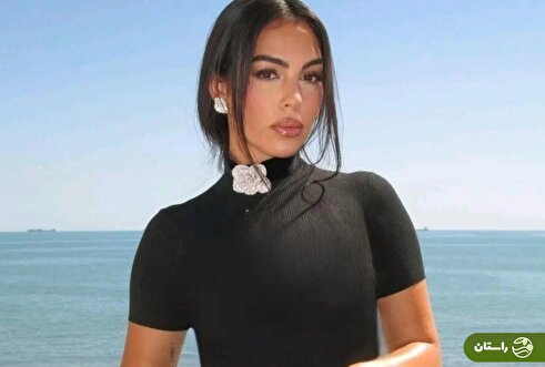 (عکس) حضور خبرساز جورجینا رودریگز با حلقه نامزدی رونالدو در ونیز